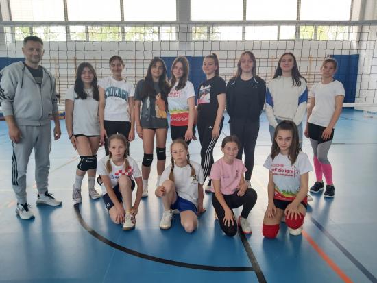 Uključivanje učenica iz Ukrajine u rad Školskog športskog društva Sokol