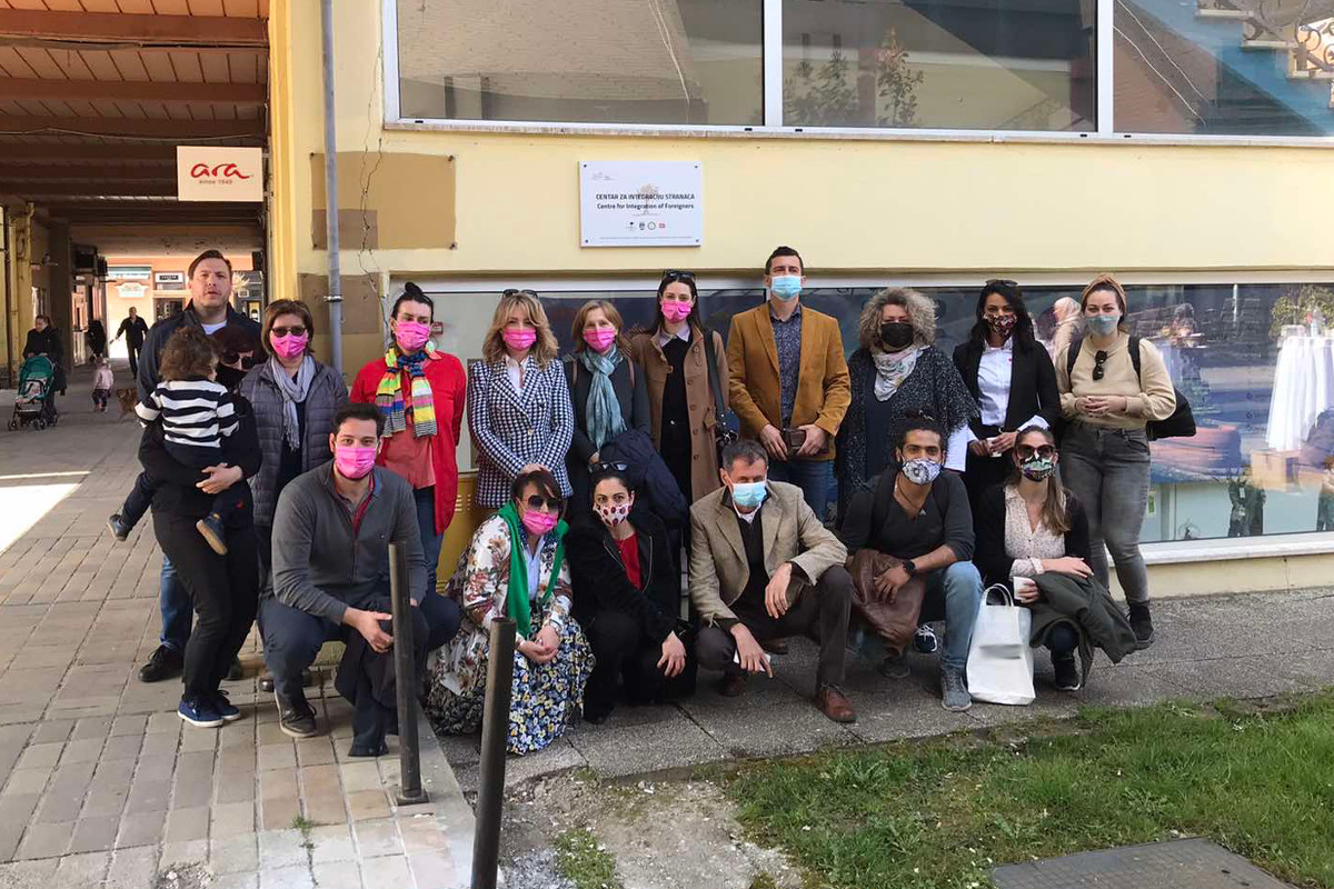 Podjela potvrda o pohađanju tečaja hrvatskoga jezika